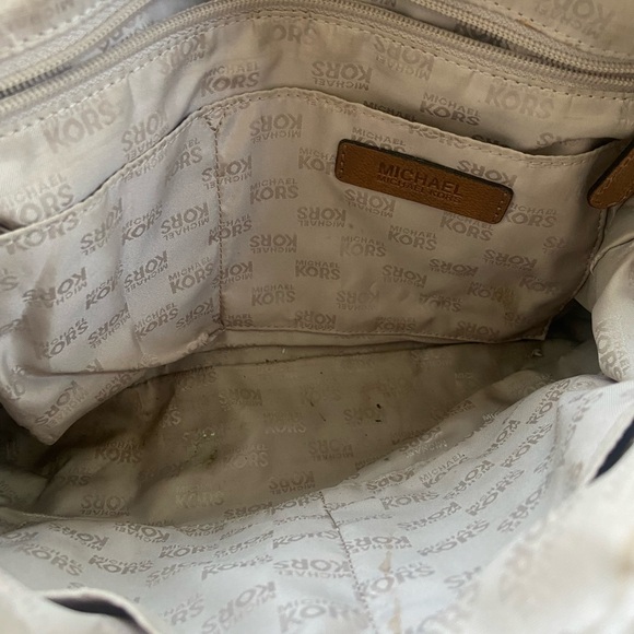 Michael Kors Brown Leather Handbag - Picture 9 of 12